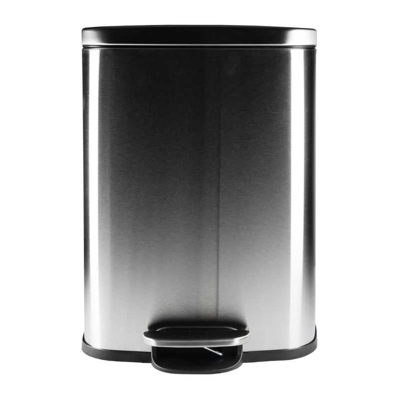 Papelera-con-pedal-12-L-rectangular-HOME-28x26xh38-cm-Acero-Inoxidable-1