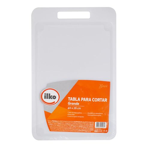 Tabla para cortar ILKO grande clásica 40x26 cm