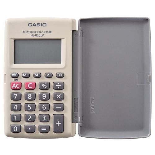 Calculadora CASIO manual Mod. HL820LV BK/WE