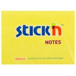 Notas-autoadhesivas-STICK-76-x-102-mm-amarillo-con-percha-0