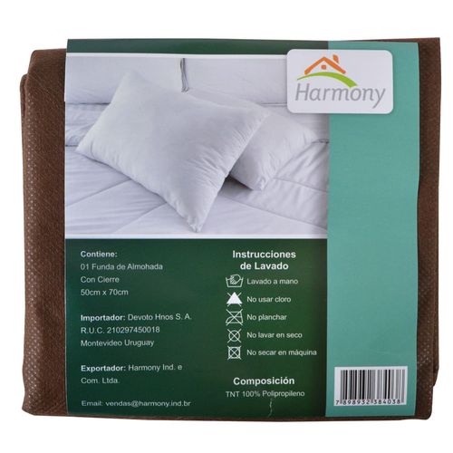 Funda de almohada 50x70 cm tnt con cierre urano surtido