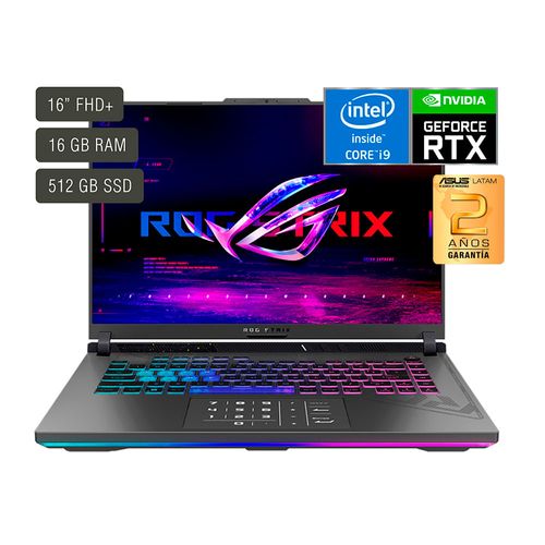 Notebook ASUS Rog Strix G16