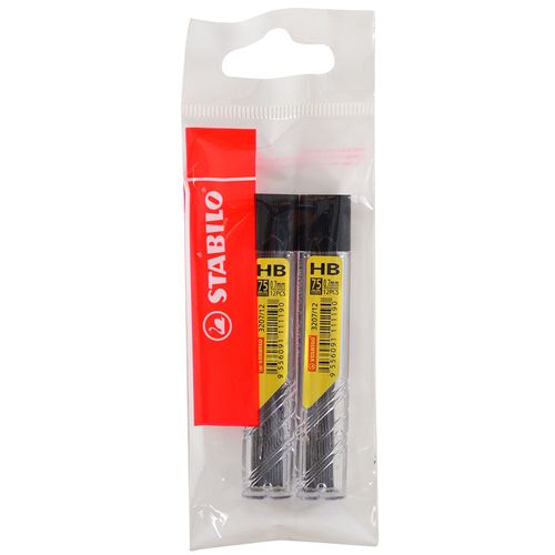 Minas STABILO 0.7 con 12 grafos x 2 un.