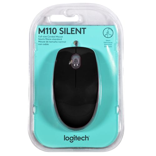 Mouse óptico LOGITECH Mod. M110 negro