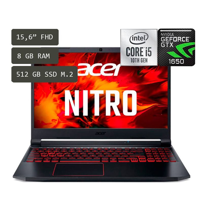 Notebook-ACER-Nitro-AN515-55-0