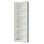 Biblioteca-Blanca-con-6-estantes-71x204x30-cm-4