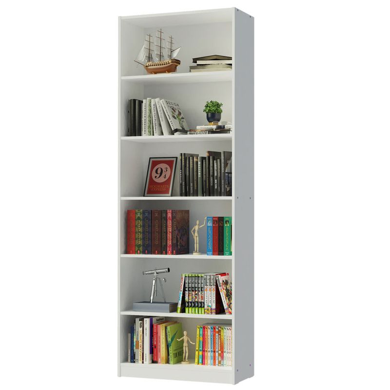 Biblioteca-Blanca-con-6-estantes-71x204x30-cm-2