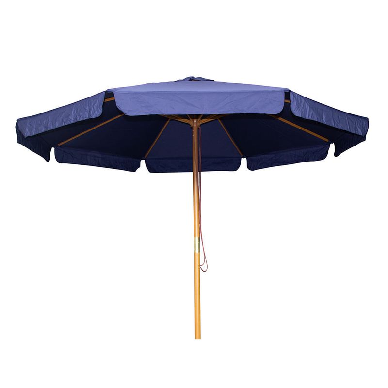 Sombrilla-en-madera-color-azul-3-m-0
