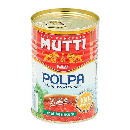 Pulpa de tomate con albahaca MUTTI 400 g