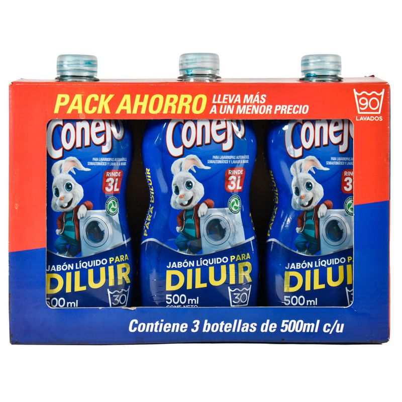 Pack-x3-detergente-para-diluir-CONEJO-500cc-0