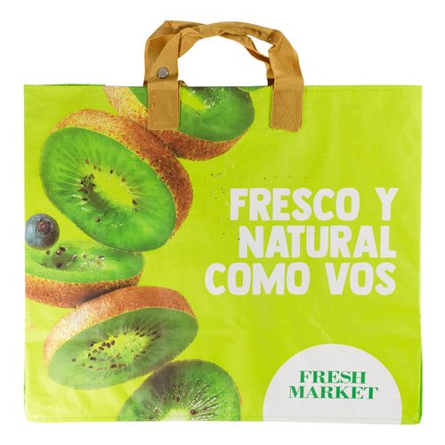 Bolsa reutilizable Kiwi 45x22x40 cm F.M.
