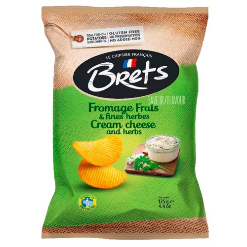 Papas Fritas BRETS Queso y Finas Hierbas 125 g