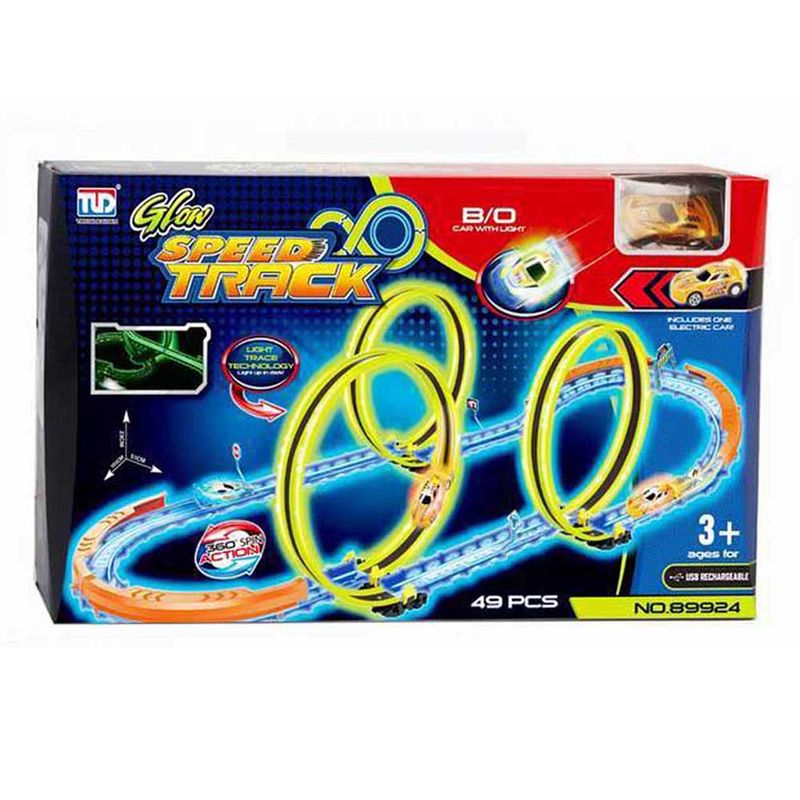 Pista-de-autos-multilooping-con-auto-con-bateria-0