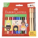 Marcadores-FABER-CASTELL-finos-caras-y-colores-12-unidades-3-0