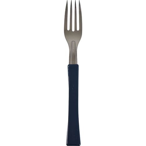 Tenedor de mesa azul