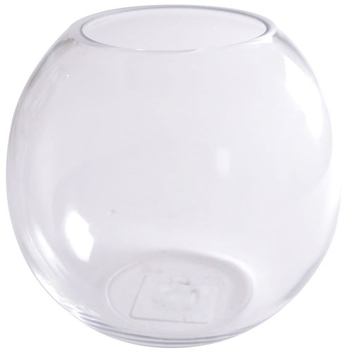 Florero pecera de vidrio 16 cm