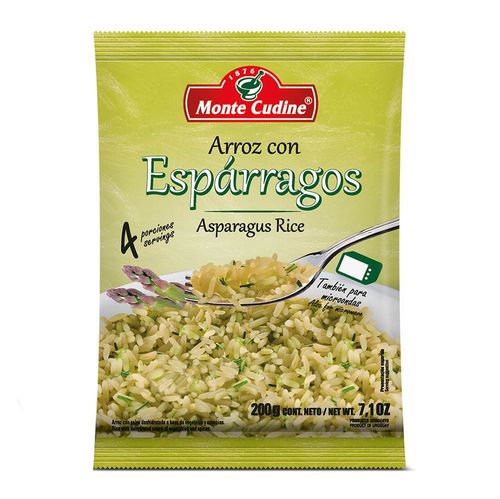 Arroz con espárragos MONTE CUDINE 200 g