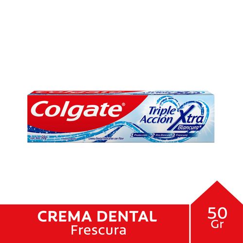 Crema dental COLGATE triple acción 50 g