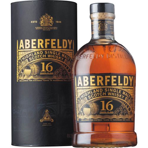 Whisky Escocés ABERFELDY 16 años 750 cc