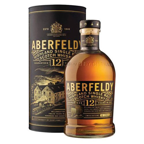 Whisky Escocés ABERFELDY 12 años 750 cc