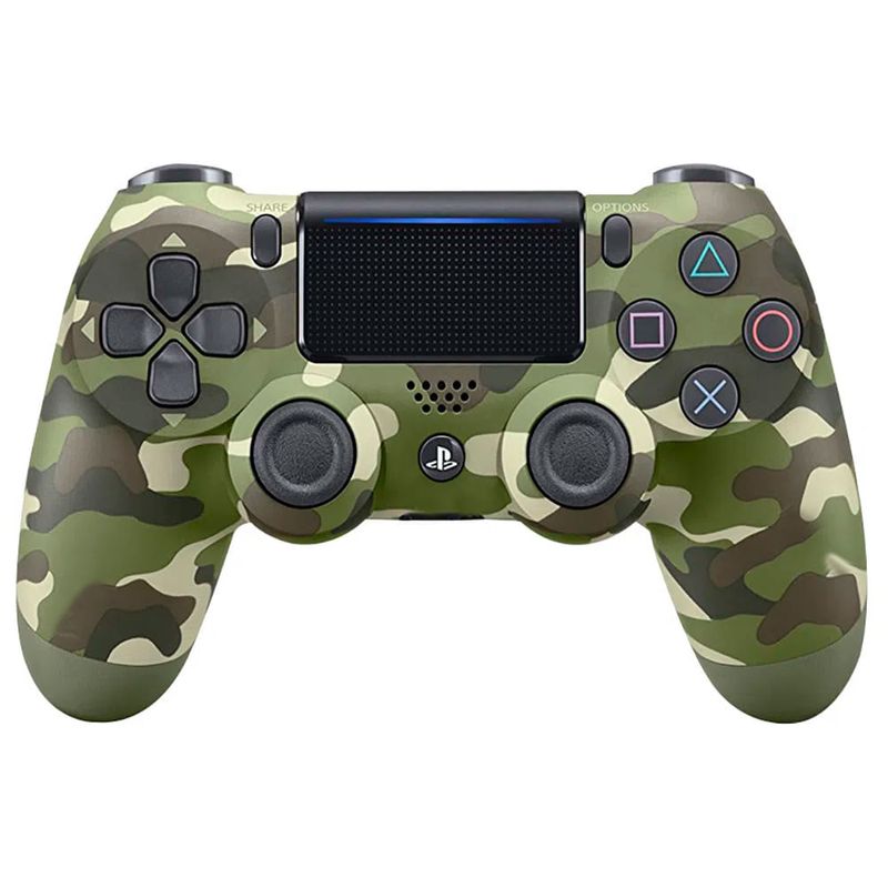 Joystick-SONY-para-PS4-dualshock-camuflado-verde-0