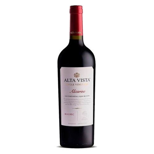 Vino Tinto Malbec Alizarine ALTA VISTA 750 ml