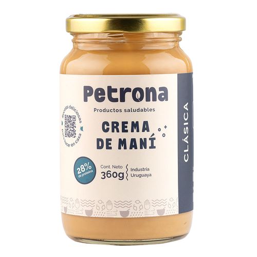 Crema de Maní Clásica PETRONA 360 g