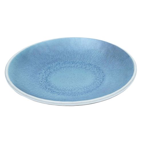Plato melamina celeste 21,5 cm