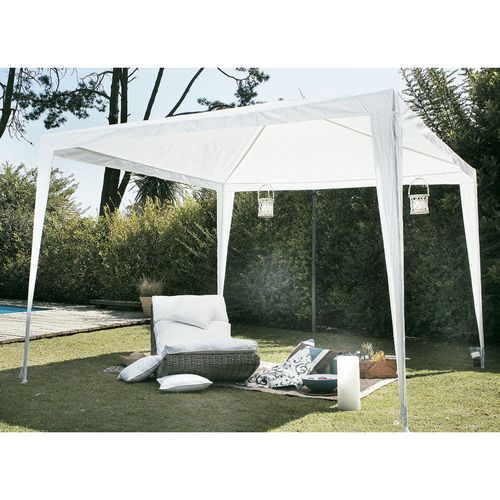 Gazebo blanco 3x3 m