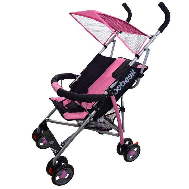 Coche-paraguas-BEBESIT-Mod-G310-rosado-0