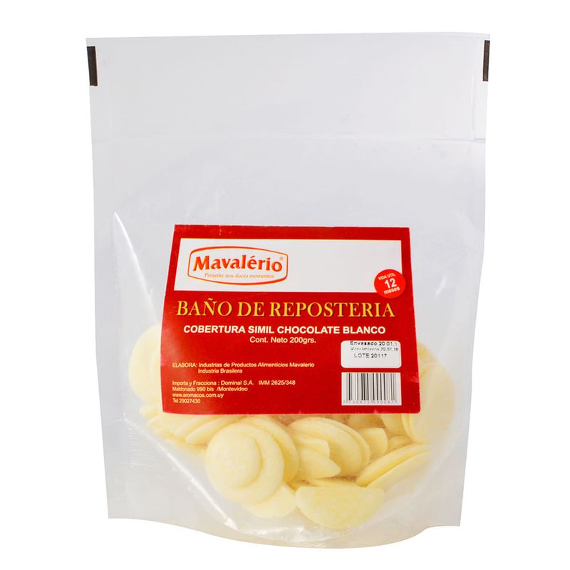 Cobertura-de-chocolate-blanco-MAVALERIO-Monedas-200-g-0