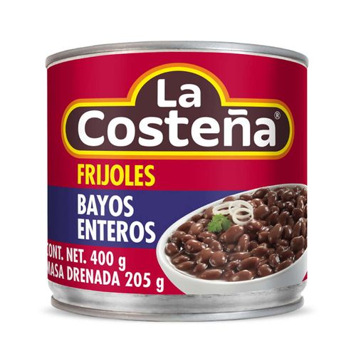 Frijoles bayos LA COSTEÑA enteros 400 g