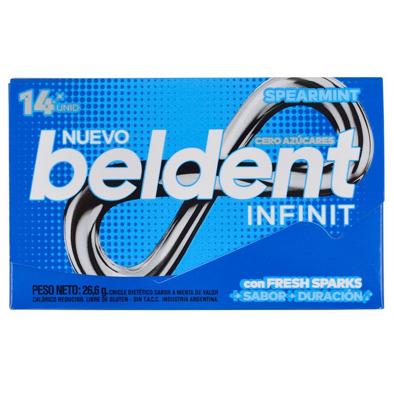 Chicle-BELDENT-Infinit-spearmint-14-un-0