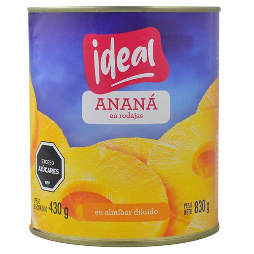 Ananá en almíbar IDEAL 830g