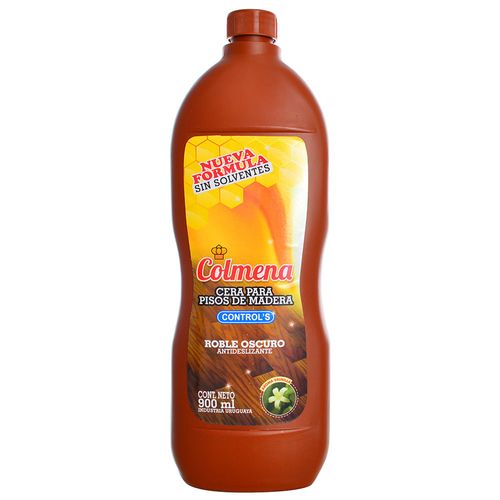 Cera para madera COLMENA sin Solvente Roble Oscuro 900 ml