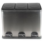 Papelera-rectangular-a-pedal-3-compartimentos-0