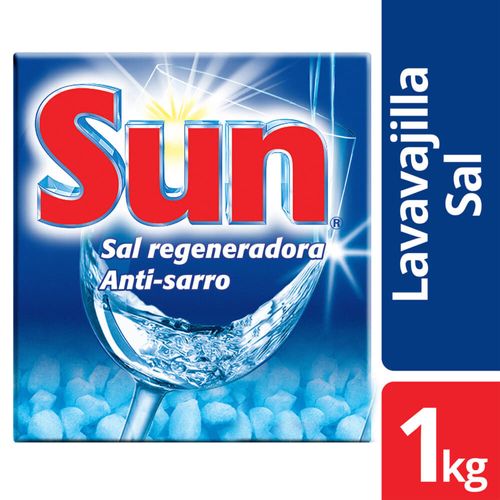Sal limpiadora SUN para máquina lavavajilla 1 kg