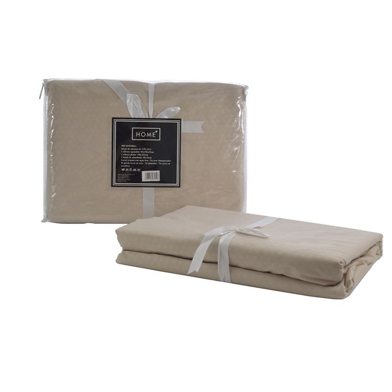 Juego-de-sabanas-1-plaza-en-microfibra-Beige-0