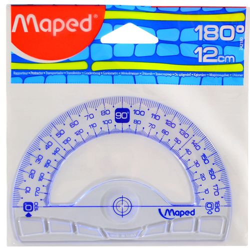 Semicírculo MAPED Grafic 180º