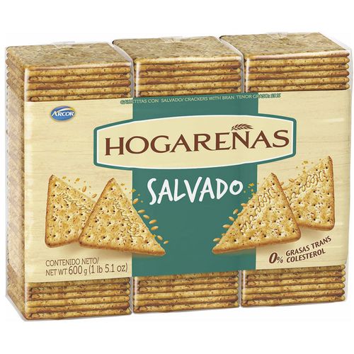 Galletas HOGAREÑAS salvado 3 un