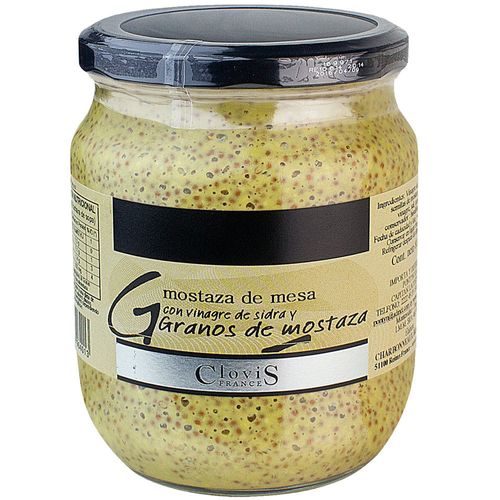 Mostaza con vinagre de sidra CLOVIS 200 g