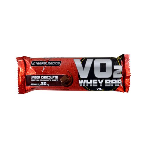 Barra proteica VO2 Whey Bar chocolate 30 g