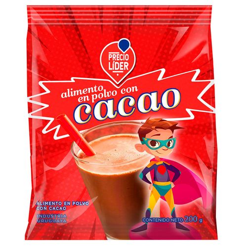 Alimento achocolatado PRECIO LIDER 200 g