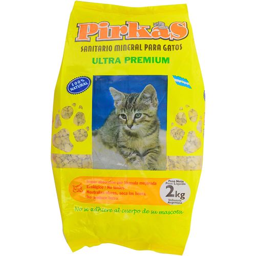 Sanitario para gatos PIRKAS 2 kg