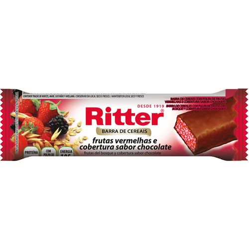 Barrita cereal RITTER frutos del bosque 25 g