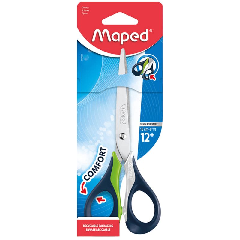 Tijera-MAPED-Sensoft-16-cm-mango-de-goma-1