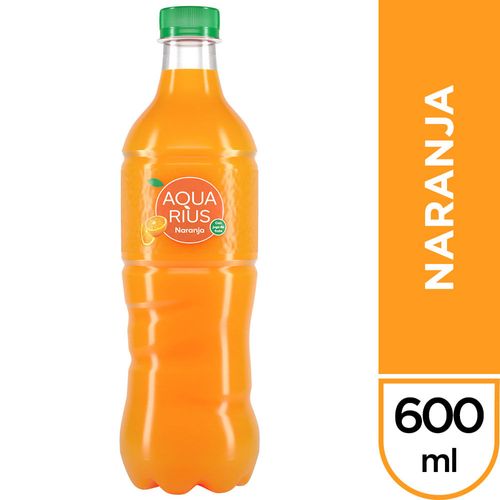 Agua AQUARIUS Naranja 600 ml