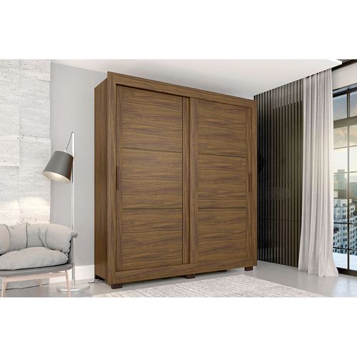 Ropero Titanium 2 puertas corredizas + 4 cajones 196x209x55 cm