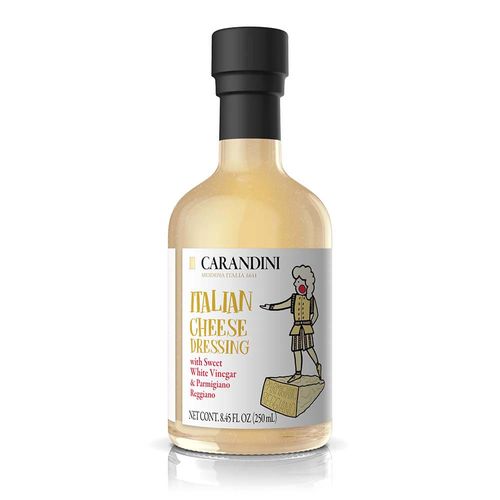 Salsa condimento blanco y queso parmesano CARANDINI 250 cc
