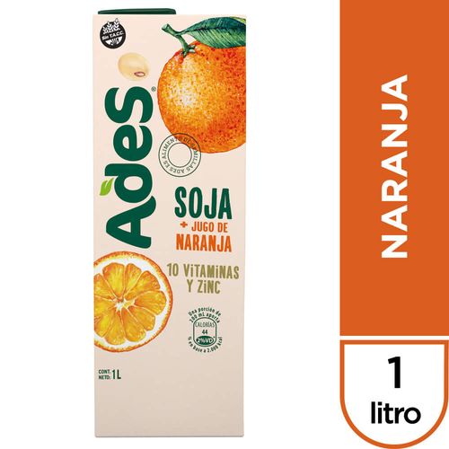 Jugo ADES Naranja 1 L